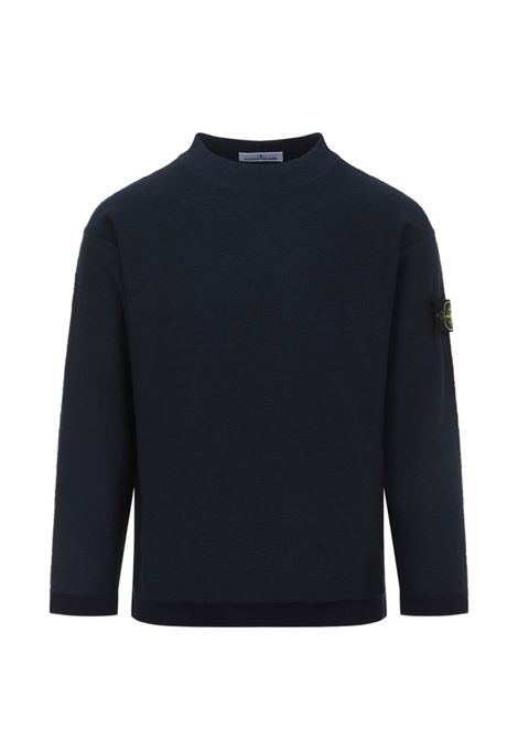maglia 5100044 plush stitch man navy STONE ISLAND | L1S15 5100044 S01B0V0020